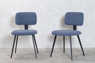 Pair of Airforce Blue Chairs